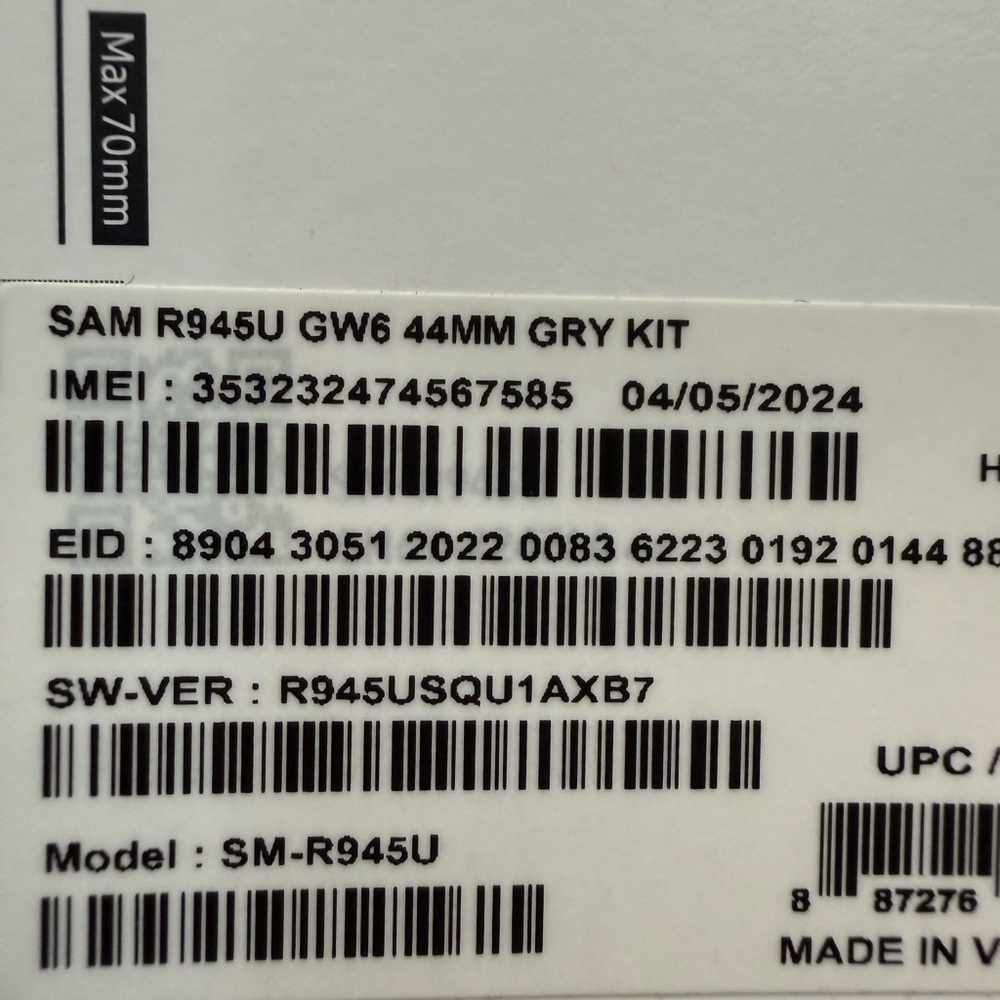Samsung Galaxy 6 Watch 44mm - Picture 4 of 6